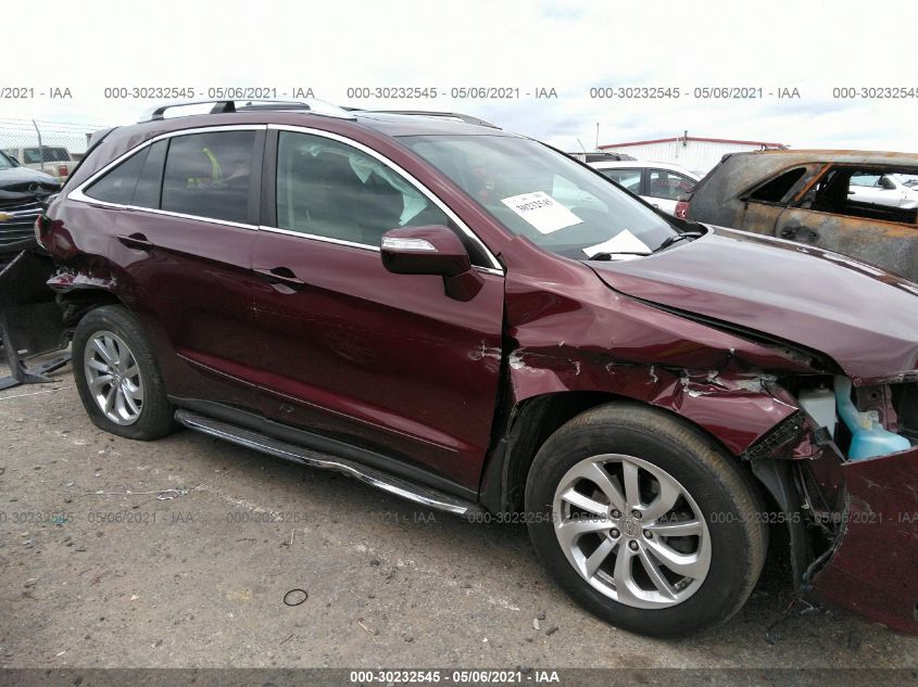 2016 ACURA RDX TECH PKG/TECH 5J8TB3H52GL004943