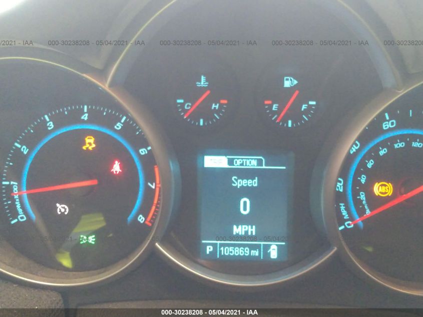 2014 CHEVROLET CRUZE 1LT 1G1PC5SBXE7144163
