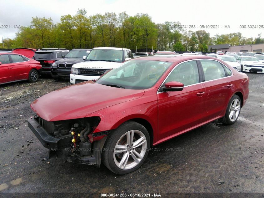 2015 VOLKSWAGEN PASSAT 2.0L TDI SE 1VWBV7A39FC085968