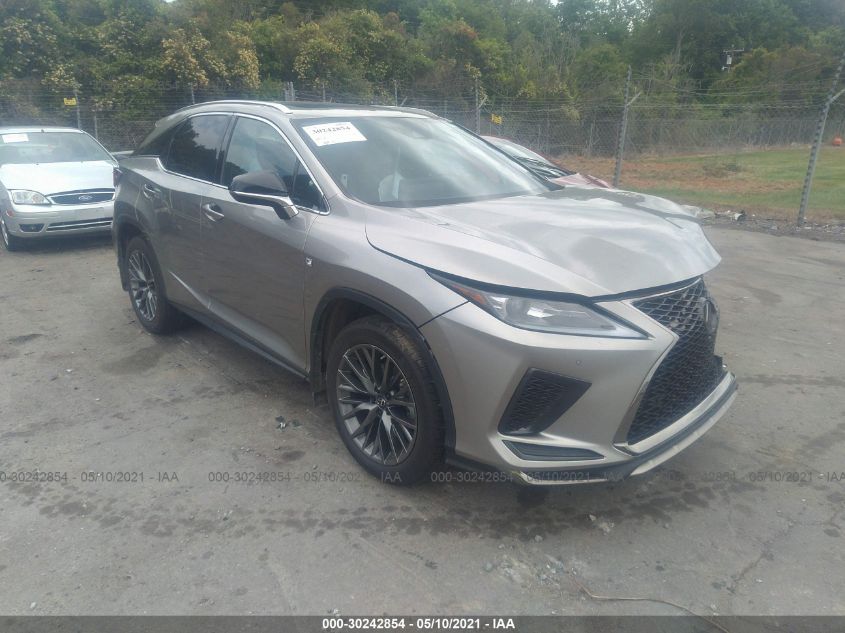 2021 LEXUS RX RX 350 F SPORT HANDLING 2T2YZMDAXMC271240