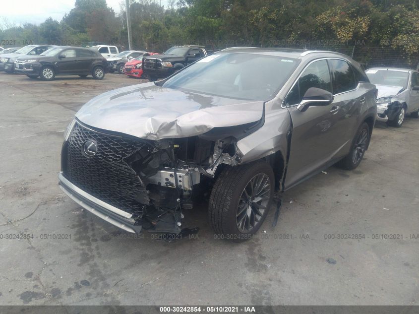 2021 LEXUS RX RX 350 F SPORT HANDLING 2T2YZMDAXMC271240