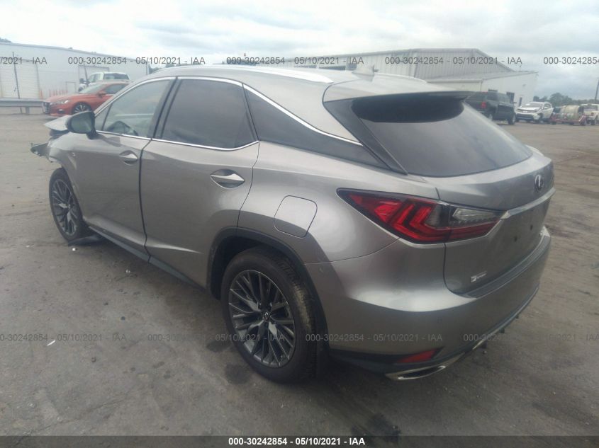 2021 LEXUS RX RX 350 F SPORT HANDLING 2T2YZMDAXMC271240