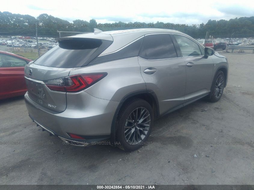 2021 LEXUS RX RX 350 F SPORT HANDLING 2T2YZMDAXMC271240