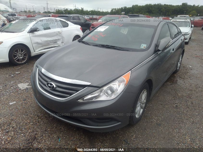 2014 HYUNDAI SONATA GLS 5NPEB4AC7EH914837
