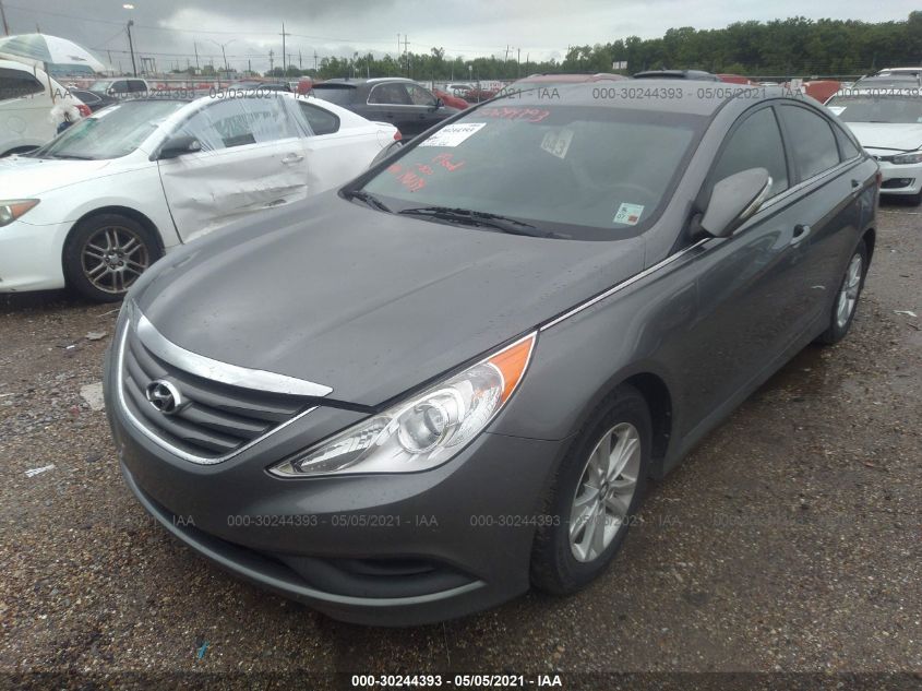 2014 HYUNDAI SONATA GLS 5NPEB4AC7EH914837