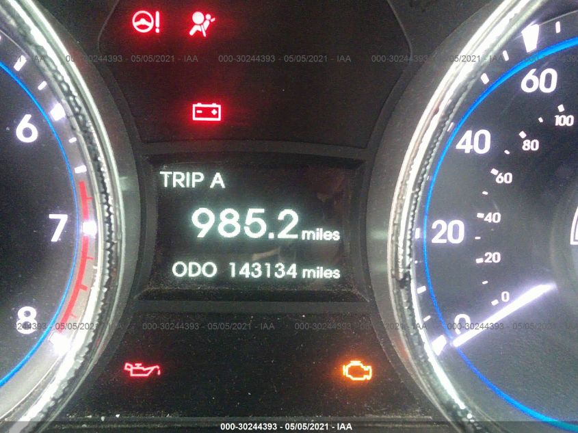 2014 HYUNDAI SONATA GLS 5NPEB4AC7EH914837