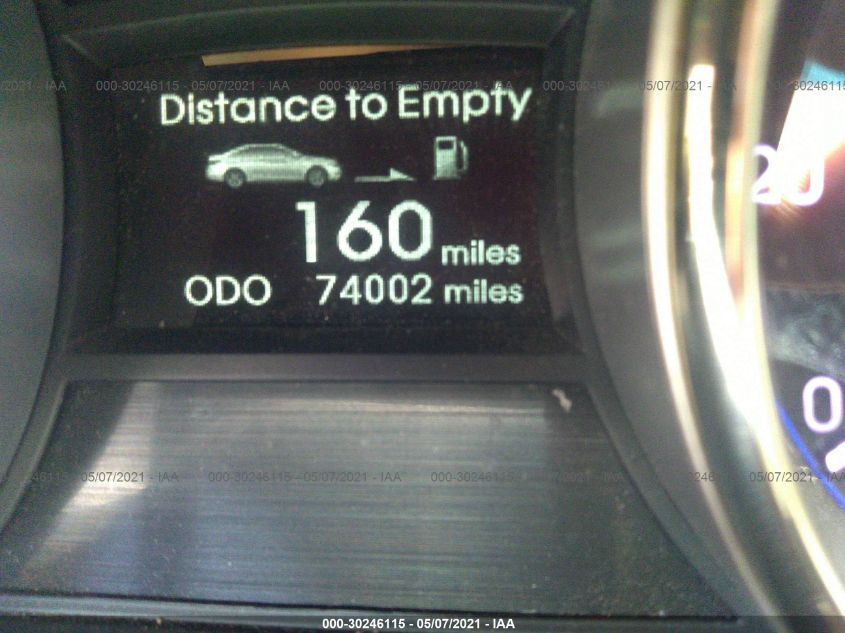 2013 HYUNDAI SONATA GLS PZEV 5NPEB4AC0DH631453