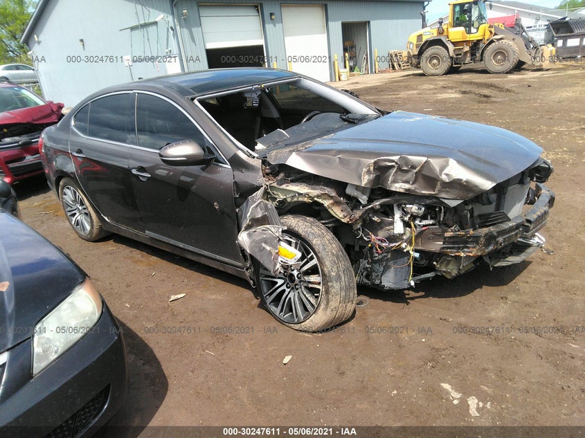 KNALN4D72E5144377 KIA CADENZA Photo 1
