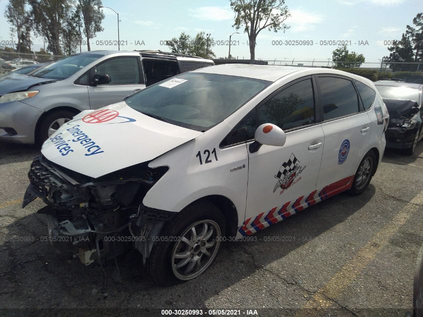 2016 TOYOTA PRIUS V TWO/FIVE/THREE/FOUR JTDZN3EU6GJ055367