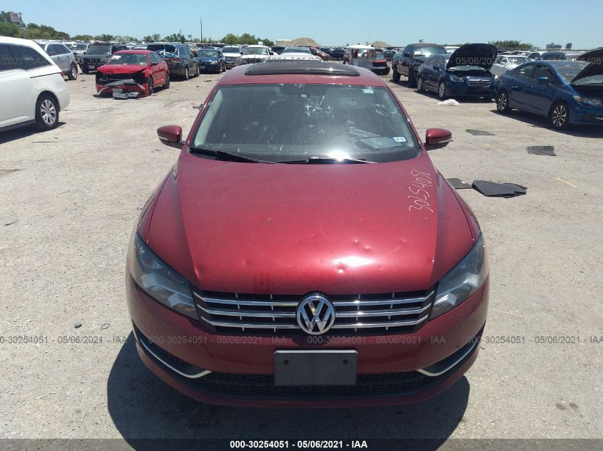 2015 VOLKSWAGEN PASSAT 2.0L TDI SE W/SUNROOF 1VWBV7A37FC059501