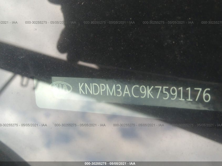 2019 KIA SPORTAGE LX KNDPM3AC9K7591176