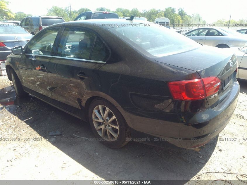 2013 VOLKSWAGEN JETTA SEDAN SE W/CONVENIENCE/SUNROOF 3VWDP7AJ0DM447862