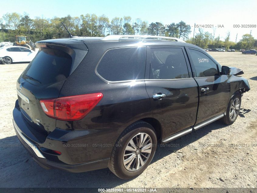2017 NISSAN PATHFINDER SL 5N1DR2MMXHC651965