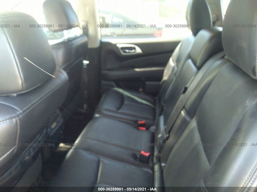 2017 NISSAN PATHFINDER SL 5N1DR2MMXHC651965