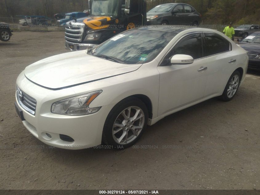 2014 NISSAN MAXIMA 3.5 SV W/PREMIUM PKG 1N4AA5AP4EC481425