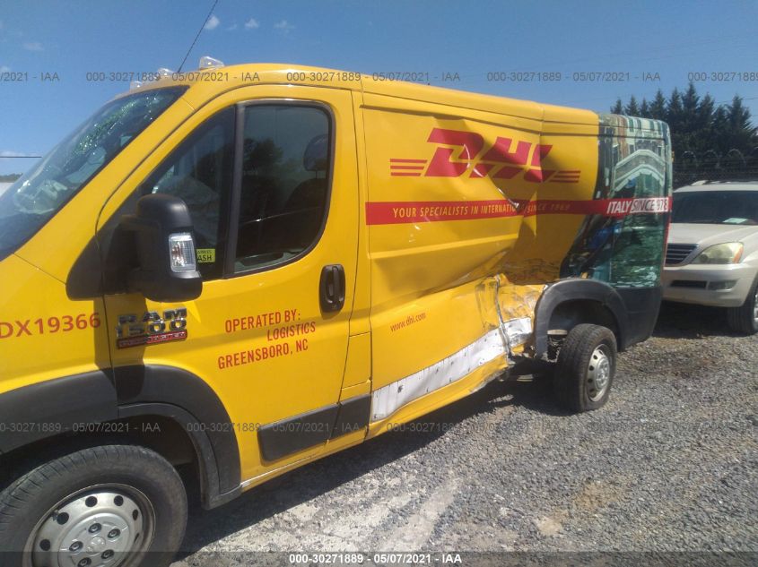 2019 RAM PROMASTER CARGO VAN 3C6TRVAG2KE540706