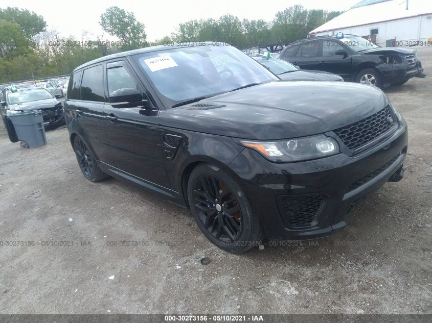 2016 LAND ROVER RANGE ROVER SPORT V8 SVR SALWZ2EF2GA578901