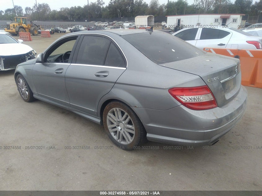 2008 MERCEDES-BENZ C 300 VIN: WDDGF81X38F131736