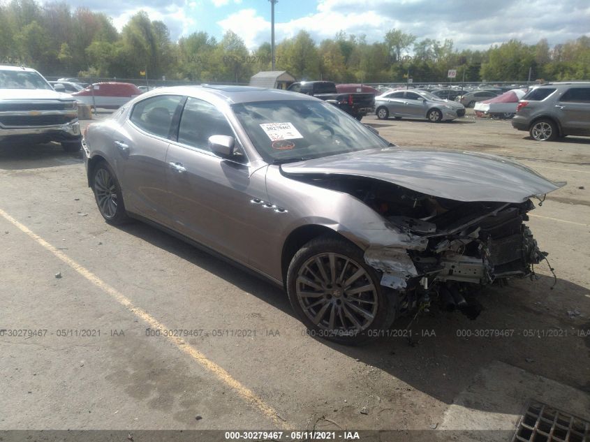 2017 MASERATI GHIBLI S Q4 ZAM57RTAXH1227479