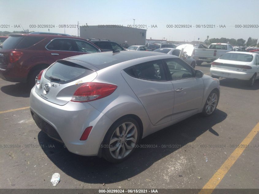 2013 HYUNDAI VELOSTER W/BLACK INT KMHTC6AD6DU163304