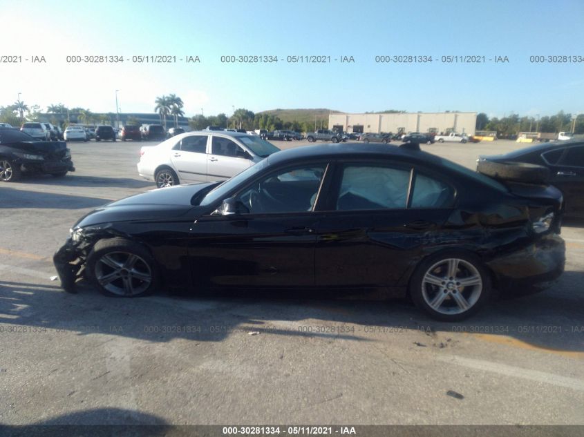 2014 BMW 3 SERIES 320I WBA3B1C50EK131426