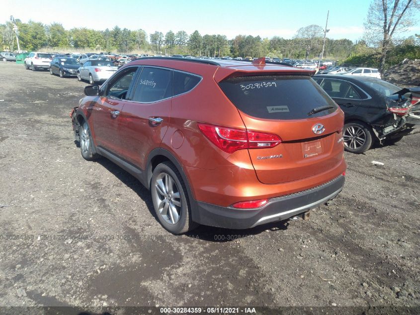 2013 HYUNDAI SANTA FE 2.0T SPORT 5XYZUDLA3DG064993
