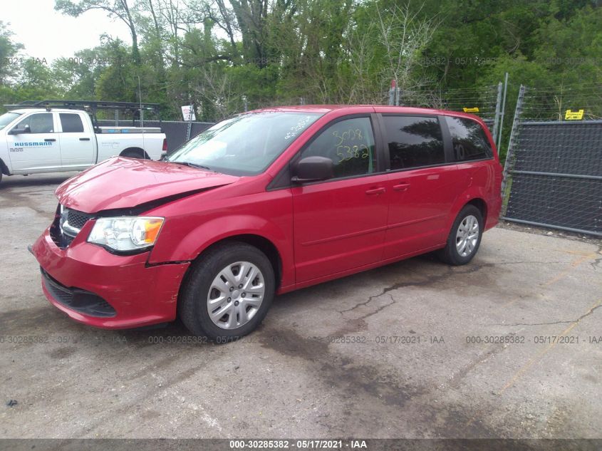 2014 DODGE GRAND CARAVAN SE 2C4RDGBG2ER261805