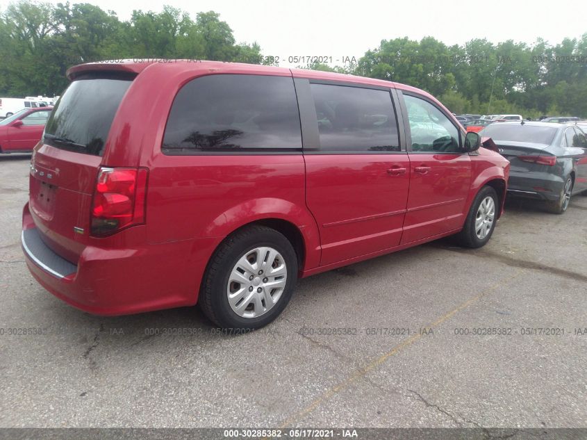 2014 DODGE GRAND CARAVAN SE 2C4RDGBG2ER261805