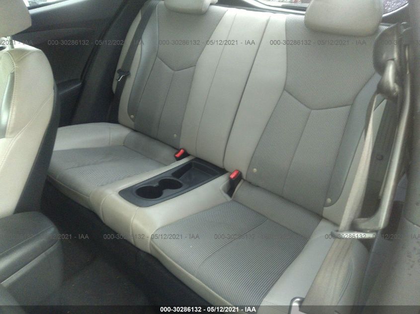 2013 HYUNDAI VELOSTER W/GRAY INT KMHTC6AD4DU133654