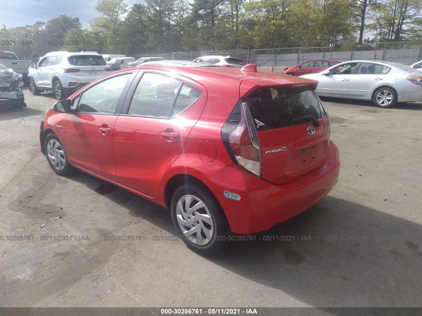 2015 TOYOTA PRIUS C ONE/TWO/THREE/FOUR JTDKDTB32F1577007