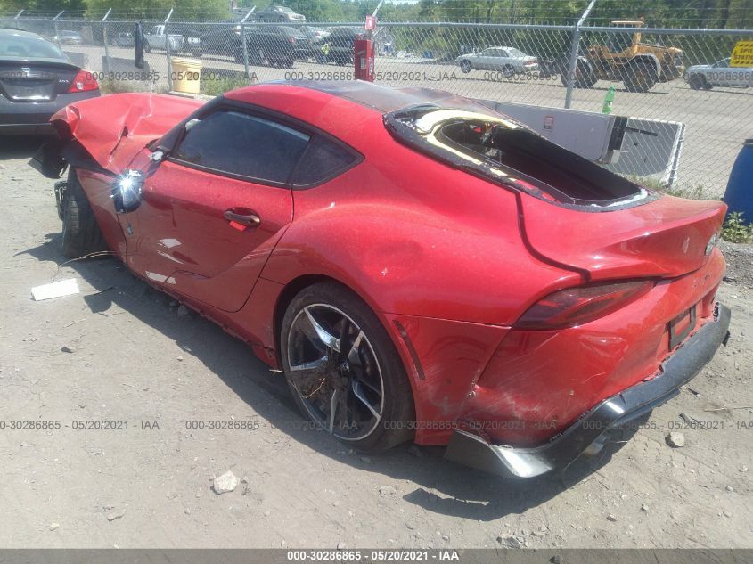 2020 TOYOTA GR SUPRA 3.0 WZ1DB4C08LW030297