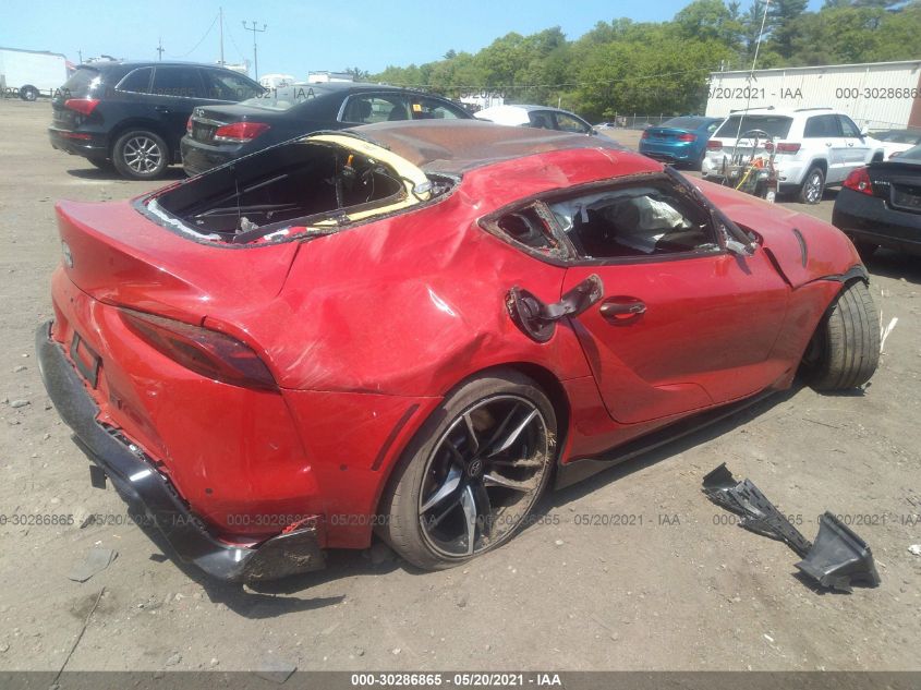 2020 TOYOTA GR SUPRA 3.0 WZ1DB4C08LW030297