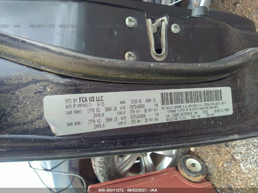 2015 RAM 1500 LONE STAR 1C6RR7LT6FS749546