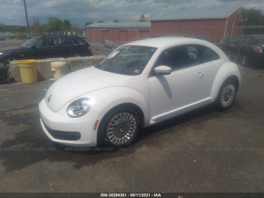 2013 VOLKSWAGEN BEETLE COUPE 2.5L 3VWJX7AT1DM675230