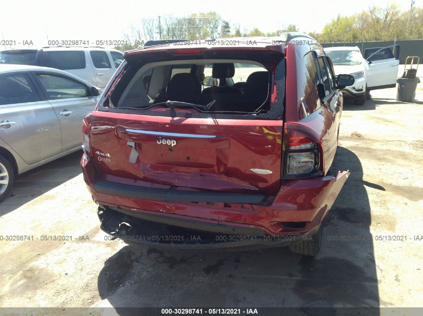 2014 JEEP COMPASS LATITUDE 1C4NJDEB8ED603945