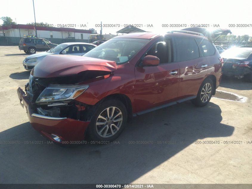 2015 NISSAN PATHFINDER SV 5N1AR2MM4FC683097