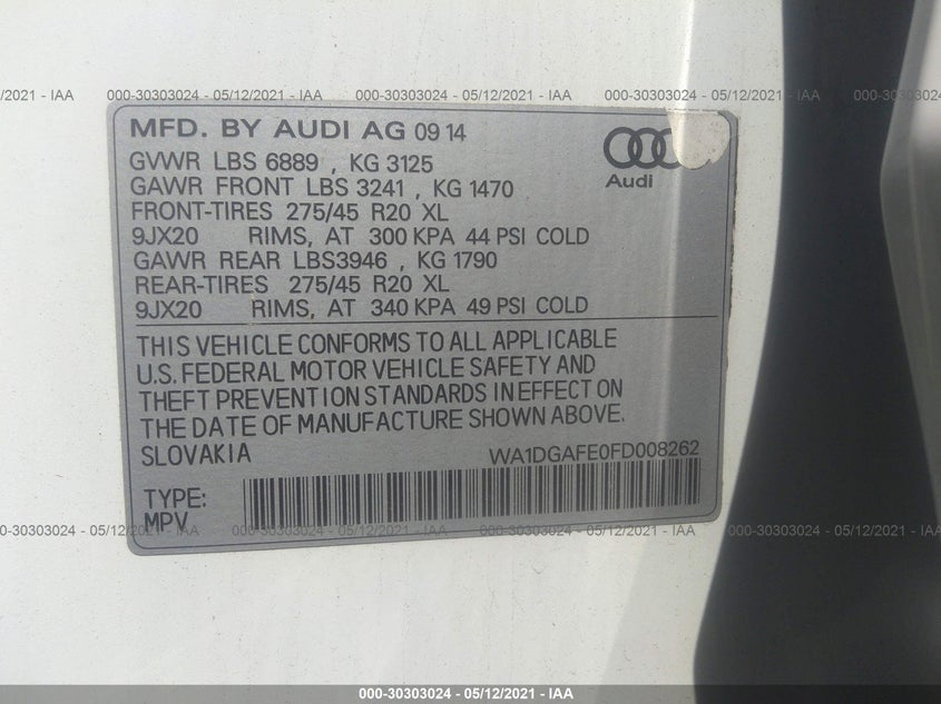 Audi Q7 2015