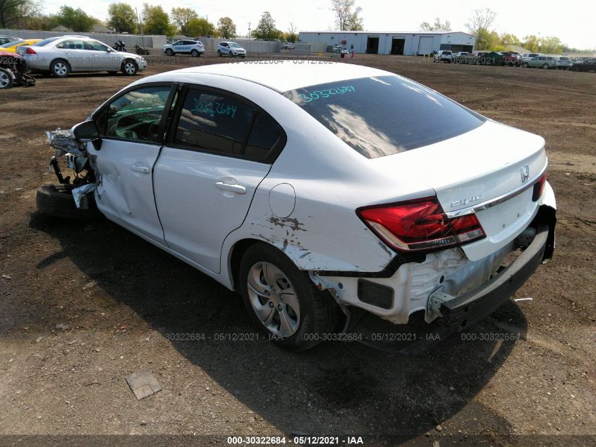 2014 HONDA CIVIC SEDAN LX 19XFB2F55EE085774