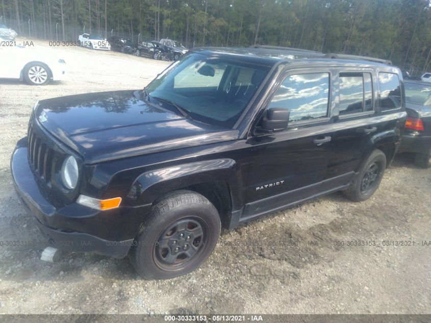 2016 JEEP PATRIOT SPORT 1C4NJPBA1GD783818