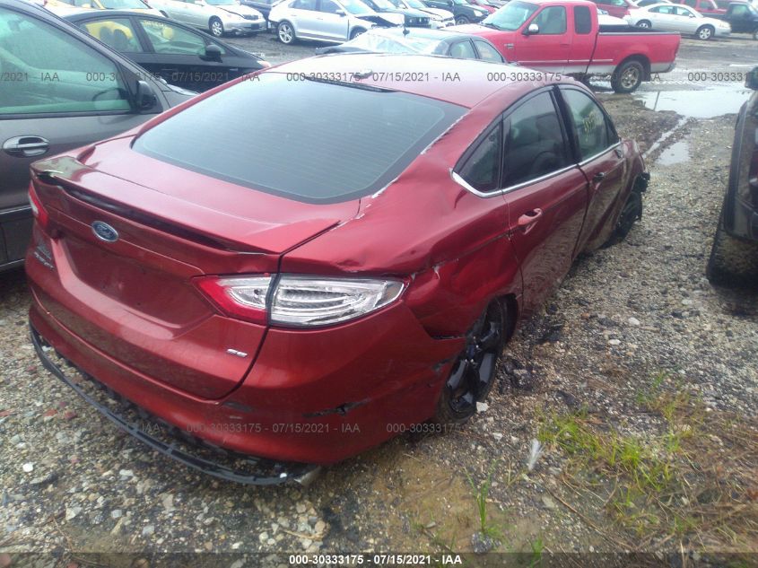 2014 FORD FUSION SE 3FA6P0H73ER165836