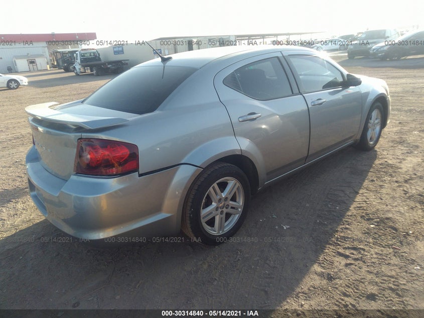 2013 DODGE AVENGER VIN: 1C3CDZAG9DN616519