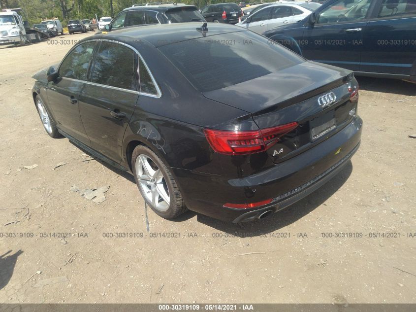 2017 AUDI A4 PREMIUM PLUS WAUPNAF43HN068241