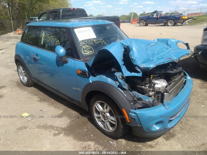 2013 MINI COOPER HARDTOP WMWSU3C52DT373662