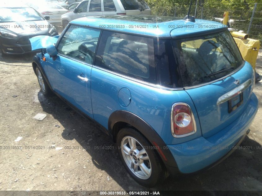 2013 MINI COOPER HARDTOP WMWSU3C52DT373662