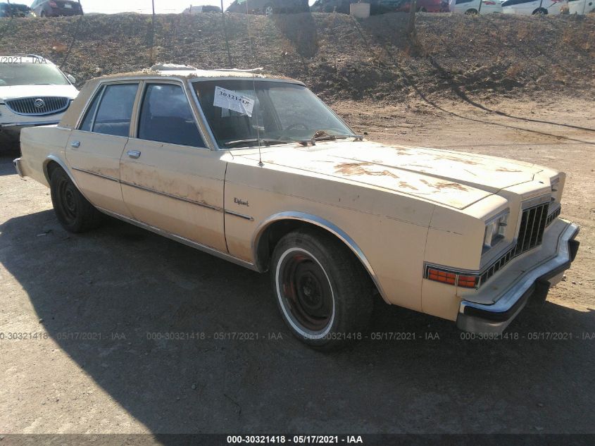 1B3BM46K1BG149008 DODGE DIPLOMAT Photo 1