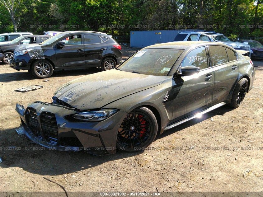 2021 BMW M3 VIN: WBS53AY01MFL02237