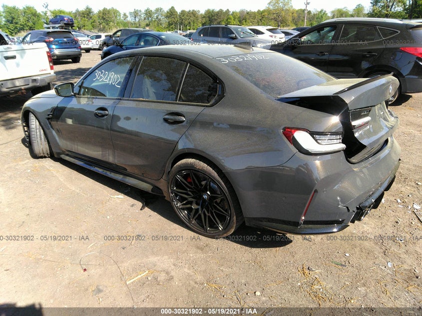 2021 BMW M3 VIN: WBS53AY01MFL02237