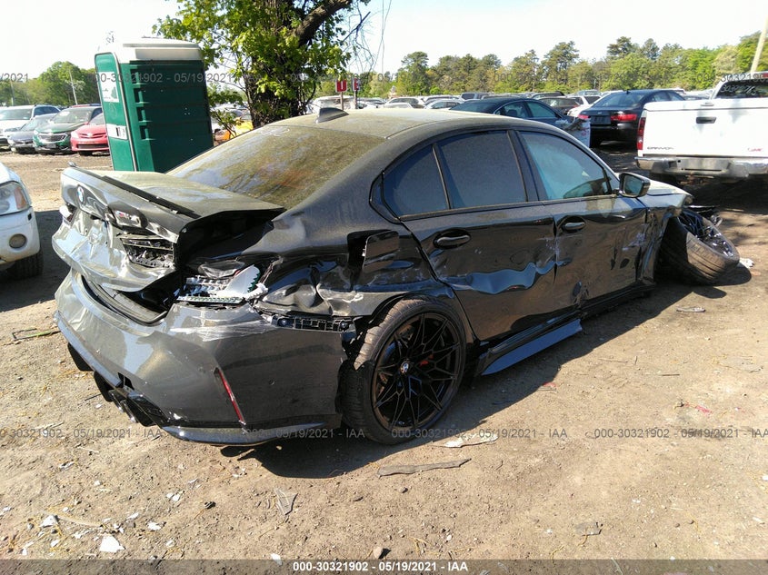 2021 BMW M3 VIN: WBS53AY01MFL02237