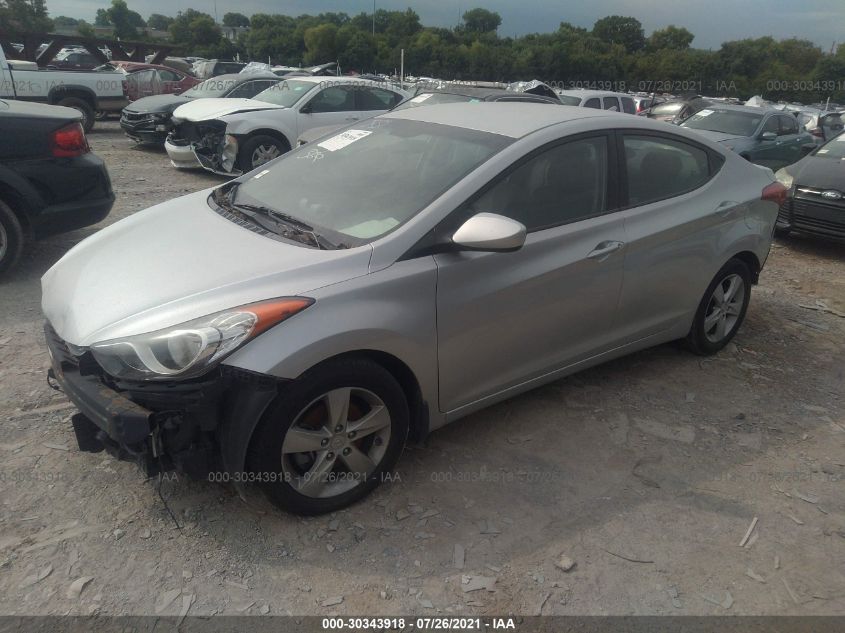 2013 HYUNDAI ELANTRA GLS KMHDH4AEXDU892263