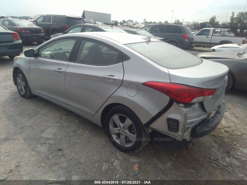 2013 HYUNDAI ELANTRA GLS KMHDH4AEXDU892263